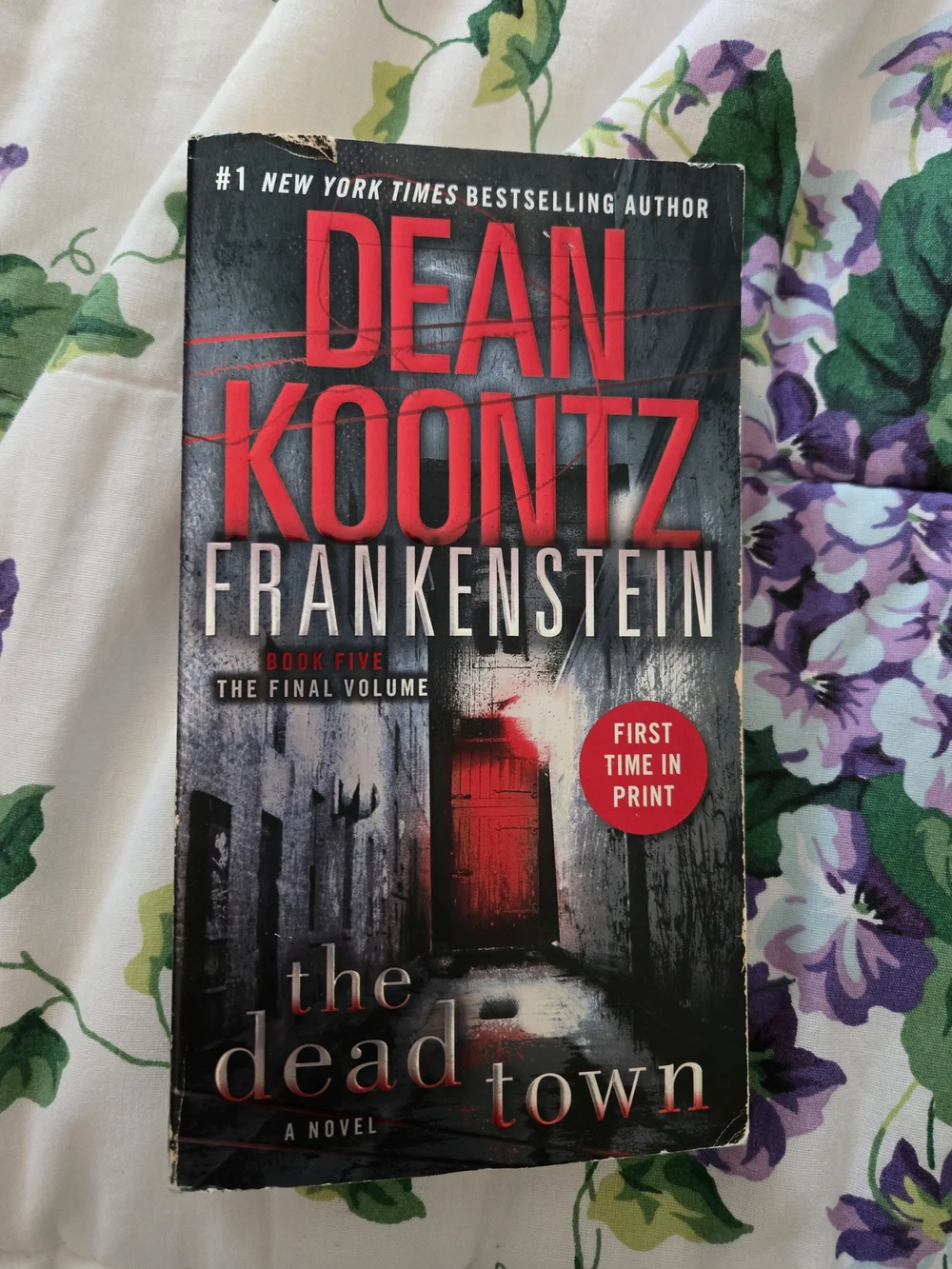 Frankenstein Book Set - Red & Purple Covers (Prodigal Son / City of Night)